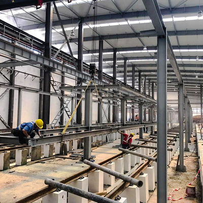 Professionelle Ingenieur Zeichnung Design maßgeschneiderte Größe und geschweißtes Stahlbauwerk für von wirtschaftlichen Baustoffen