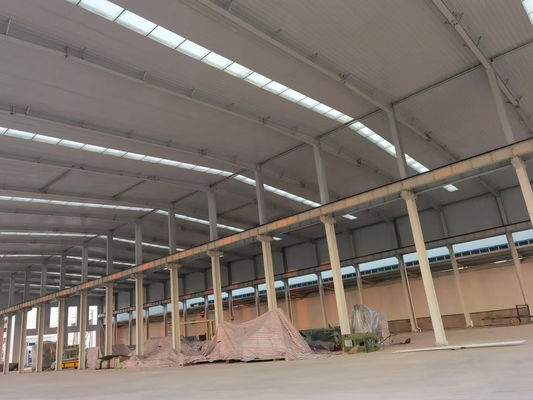 Geschwindiges Bauen Q235/Q355 Stahlkonstruktion Werkstattgebäude mit vorgefertigtem Design und schnellen Bau