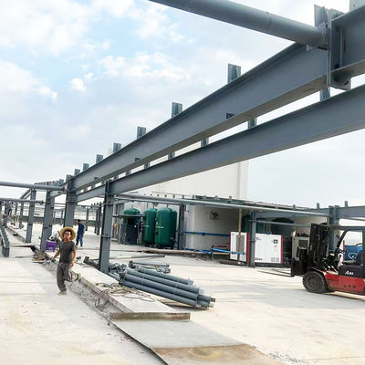 Anpassungsgröße Schnellbau Stahllagergebäude Vorteile Schnelle Installation
