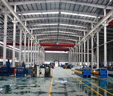 Modernes Luxushaus Flat Pack Haus für Werkstatt Lagerhaus Baubüro Blau Weiß