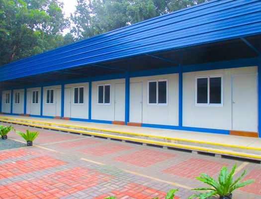 Geräuschdicht Feuchtigkeitsdicht Mückendicht Prefab Haus für Schlafzimmer Hauptstruktur Stahlstruktur Sandwich Panel