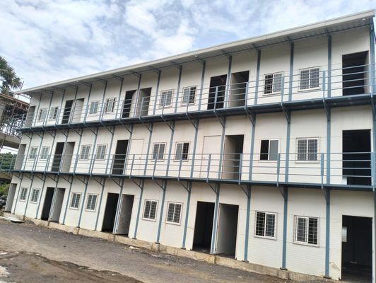 Geräuschdicht Feuchtigkeitsdicht Mückendicht Prefab Haus für Schlafzimmer Hauptstruktur Stahlstruktur Sandwich Panel