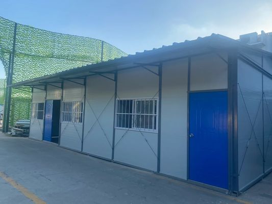 Werkstatt Lagerhaus Baubüro Prefab Haus Custom Design mit 50/75/100mm Welle Sandwich Panel Wand