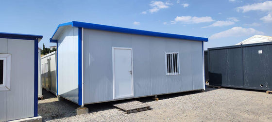 Gebrauchsgemachte Prefab-Häuser, hergestellt in Gewächshäusern und leichten Stahlkonstruktionsrahmen für den Bangladeschmarkt