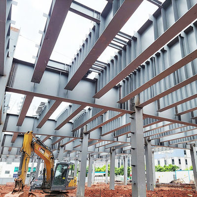 Leichtstahl Q345 Q235 Hauptrahmen Vorgefertigte Stahlbaustrukturen für Werkstatt für Ihre Produktionsstätte