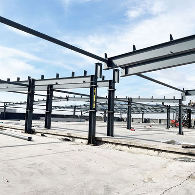 Hot Dip Galvanized Stahlkonstruktion Metall Lagerhaus Kostenloser Versand Direktlieferung Schnelle Fertigung Vorgefertigte Werkstatt