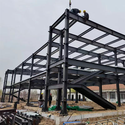 Customized Farbe Modernes Design Fertigstahlkonstruktion Metalllager für kostenlosen Versand und einfache Installation