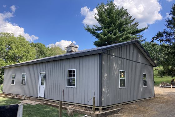 Portable Room Outdoor Stahlkonstruktion Werkstatt Lagerhaus Die ideale Wahl für Hühnerhaus Bau