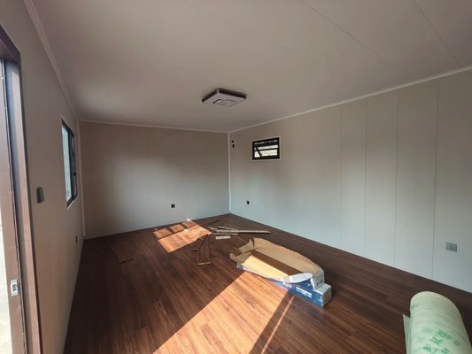 Entworfenes vorgefertigtes Pod-Haus mit Leichtstahl-Strukturrahmen