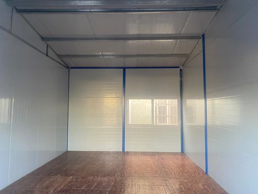 Individuelle Sandwich-Panel-Villen Algerien Kleines vorgefertigtes Haus mit Aluminiumfenster und Holz