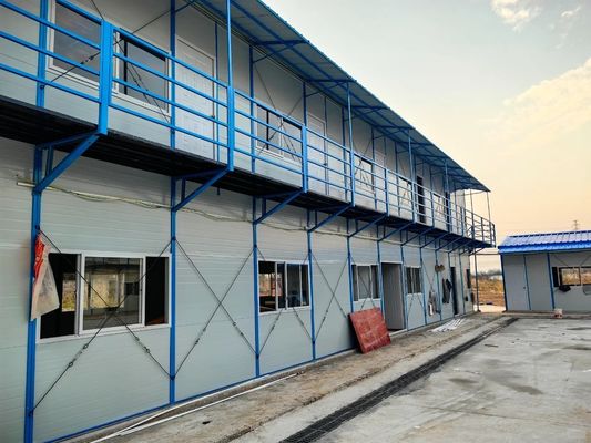 Gewächshäuser Kleines Haus Vorgefertigtes Mobilhaus mit 50/75/100mm Wellen-Sandwich-Panel