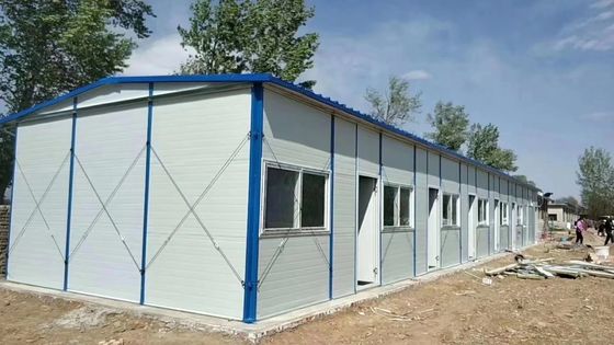 Gewächshäuser Kleines Haus Vorgefertigtes Mobilhaus mit 50/75/100mm Wellen-Sandwich-Panel