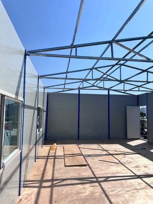 20FT/40FT angepasste vorgefertigte Sandwich-Panel-Häuser für Werkstätten