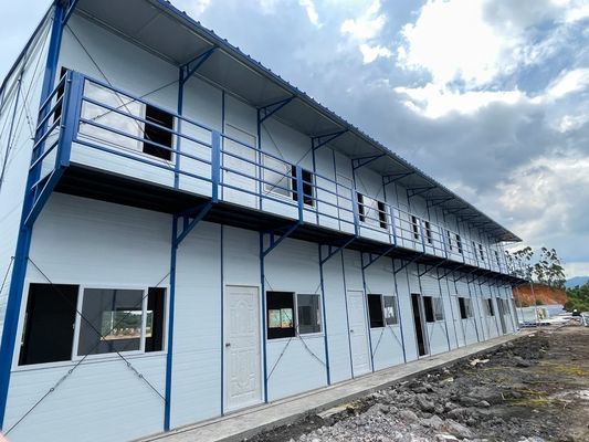 Direkt vorgefertigtes Hobbithaus mit Stahltür und quadratischem Design