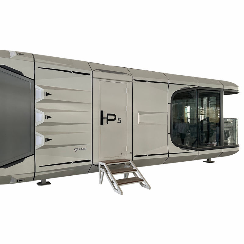 Hotel Space Capsule 2024 Design Modernes Mini Outdoor Prefab Kleines Containerhaus mit individuellem Layout und Trenddesign