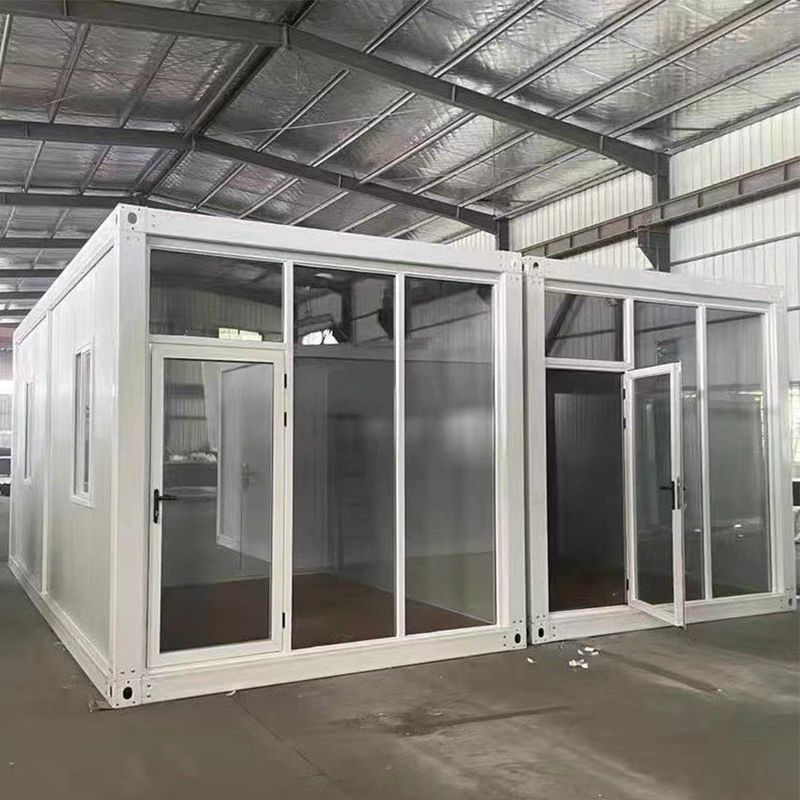 20ft 40ft Vorgefertigte einfache Montage Demontage Trennbares Containerhaus Moderne einfache Stil für Hotel entworfen