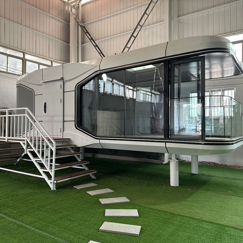 Portable Prefab Stahl Villa für Multi-Funktion Smart Space Capsule und Outdoor Camping