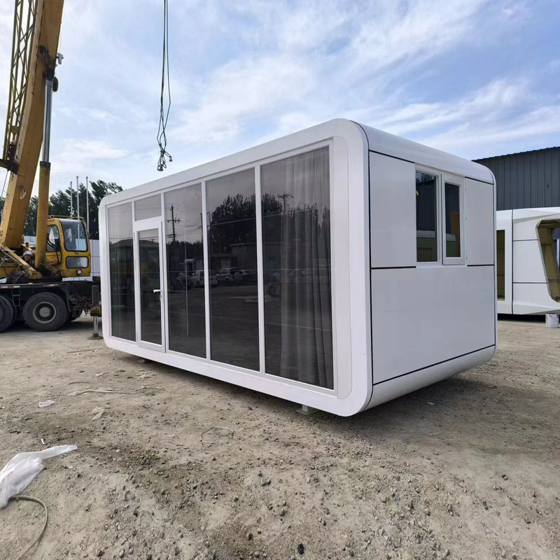 Hotel Direktlieferung Vorgefertigter Erweiterbarer Container Raumkapsel Resort Hotel Raumkapsel Haus für Kunden Anfrage