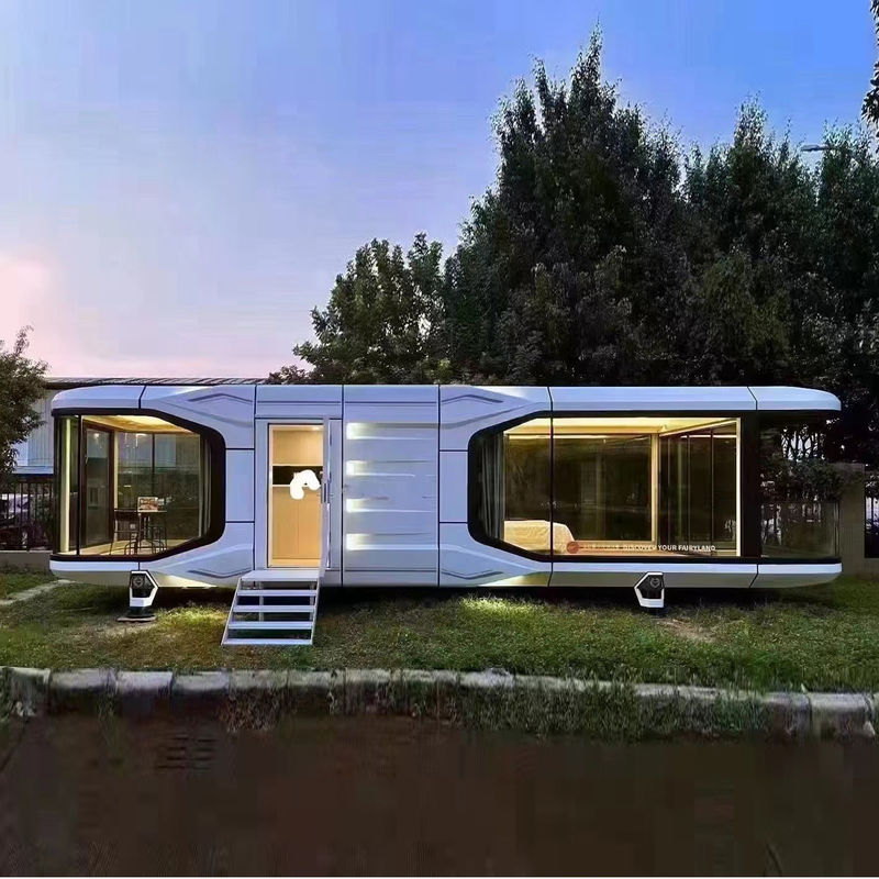 Direktlieferung Modernes Prefab Kapselhaus Weltraumkapsel Bett Hotelkabine mit modernem Design