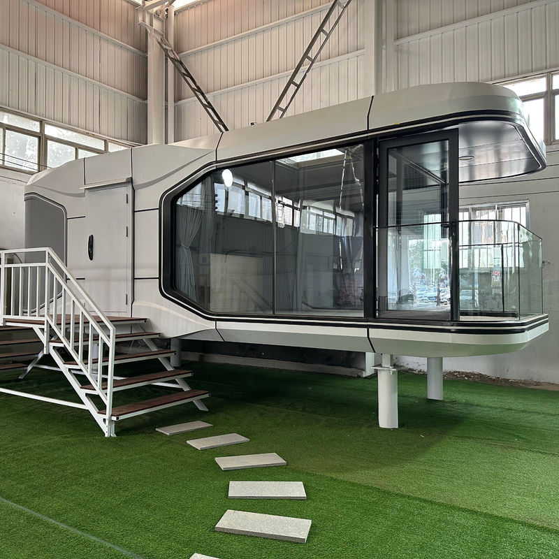Grünhäuser Maßstab Raumkapsel Bewegliche Häuser Schlafmodul Hotel für Resort Mobile Prefab Kleine Häuser Zuhause