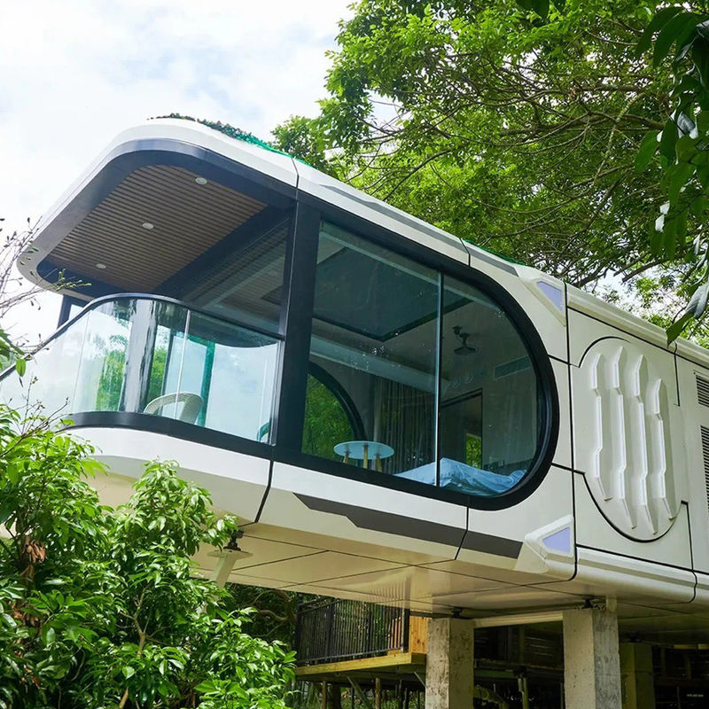 Maßgeschneiderte Farbcontainerhäuser Direktlieferung Moderne Fertighäuser Capsule Hotel