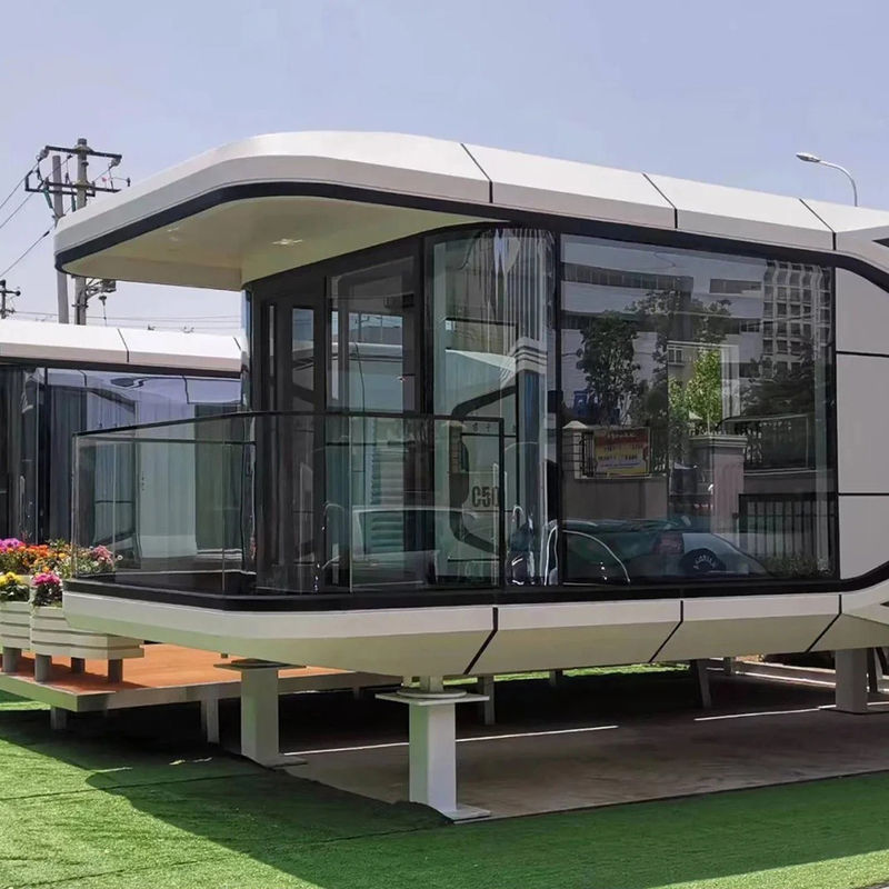 Moderne Raumkapsel im Stil des Designs für Luxusmoduläres Capsule Hotel in individueller Farbe