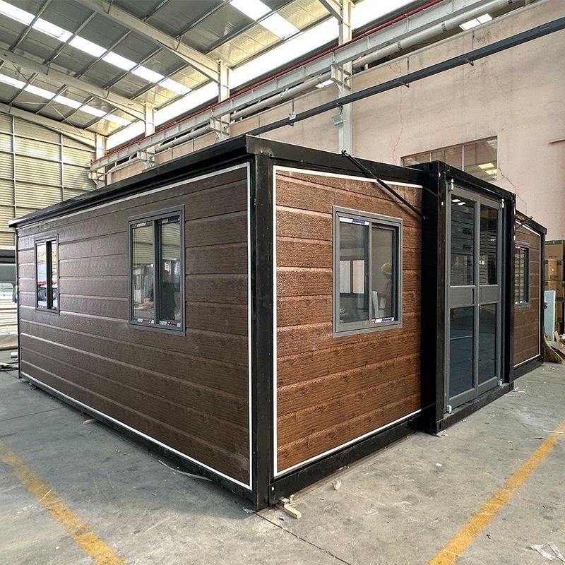40ft Büro vorgefertigtes tragbares Haus Kleines Klappbares Klappcontainerhaus Mehrfunktions- und Lebensdauer 15-30 Jahre