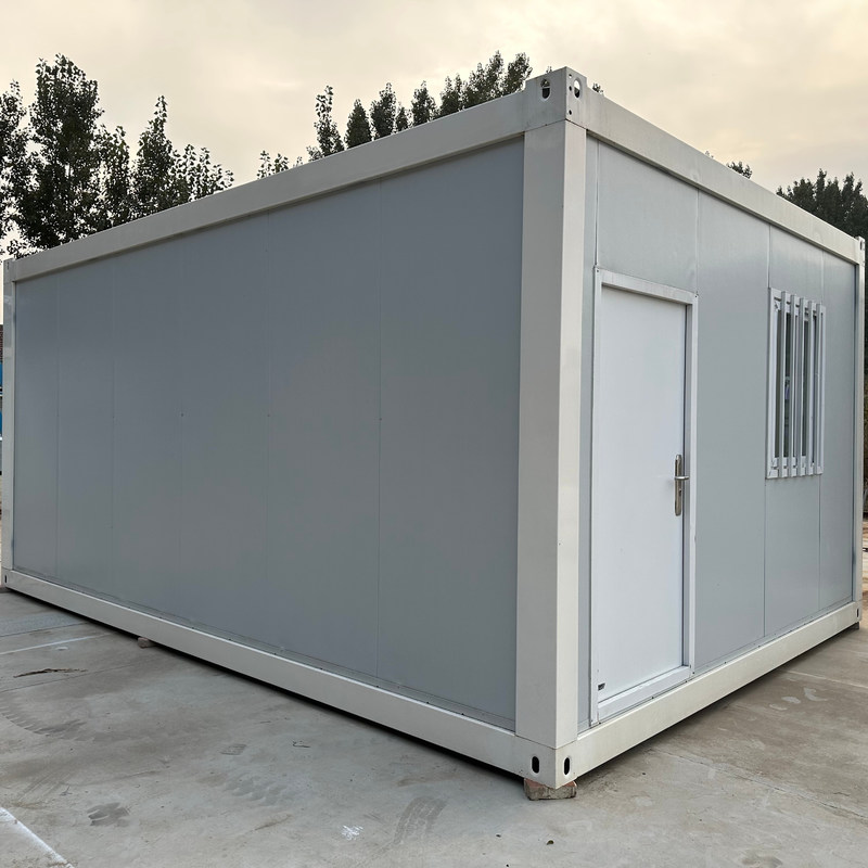 Wasserdicht Feuerdicht 6x3x2.8 Meter 20ft Galvanisierter Leichtstahlrahmen Vorgefertigtes Modularhaus Flat Pack Containerhaus
