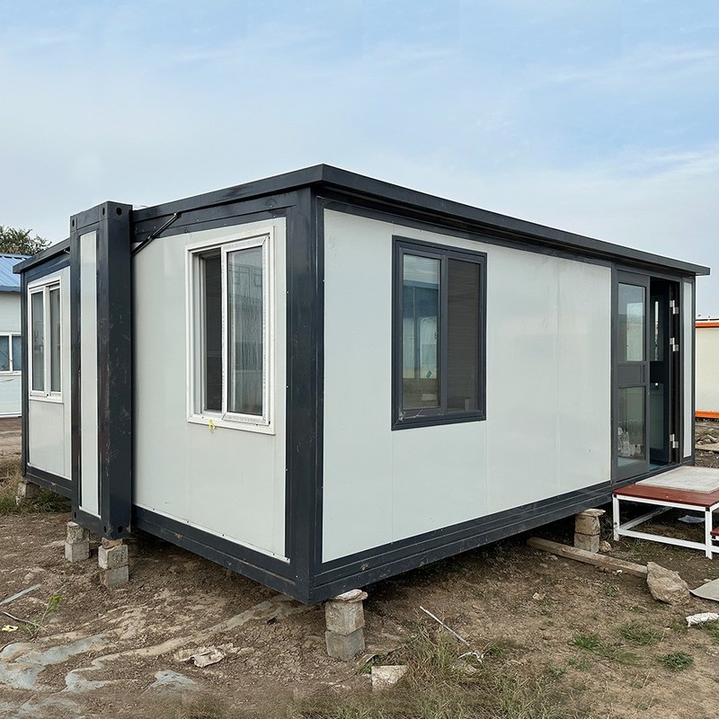 Beste Preise 40 Fuß Einfach zu installieren Expandierende Container Home Energie Stahl Prefab Mobile Tiny Home für die Lebensdauer 15-30 Jahre