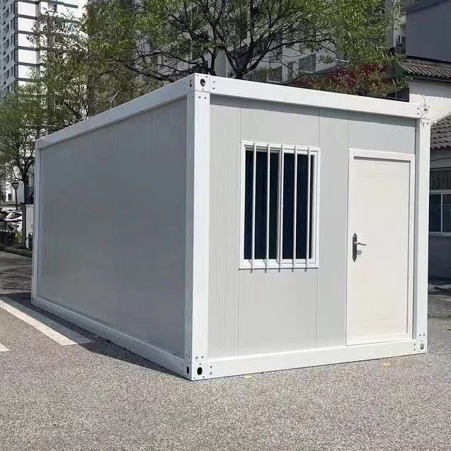 Einfache Installation Vorteil Schnelle Montage Modulare Häuser mit individueller Farbe und wasserdichtem feuerdichten Stahlrahmen
