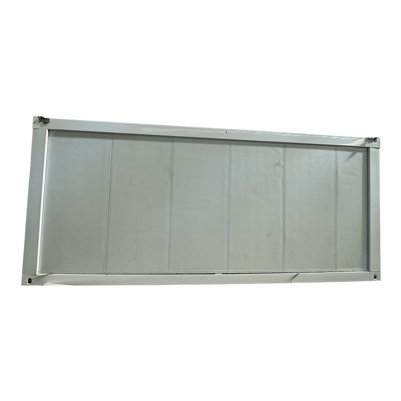 Modernes Design 20ft vorgefertigte modulare Stahlrahmen Glaswolle Sandwich-Panel Klappbehälter Haus für den schnellen Bau