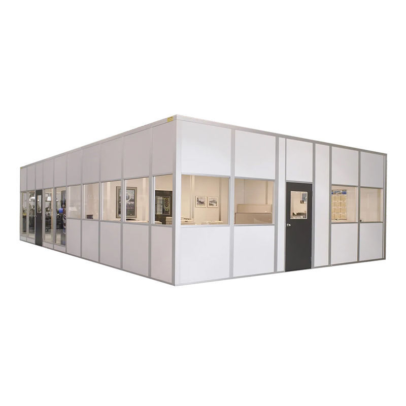 Containerversand Galvanisierte Stahlstruktur Sandwich-Panel 40ft Vorgefertigte mobile Containerhäuser für Außenbüro