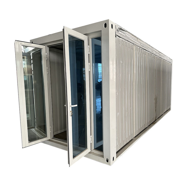 40 20 Ft Stahlrahmen Sandwich-Panel Vorgefertigte Villa Schnellbau Erweiterbarer Container mit wetterbeständigen Eigenschaften
