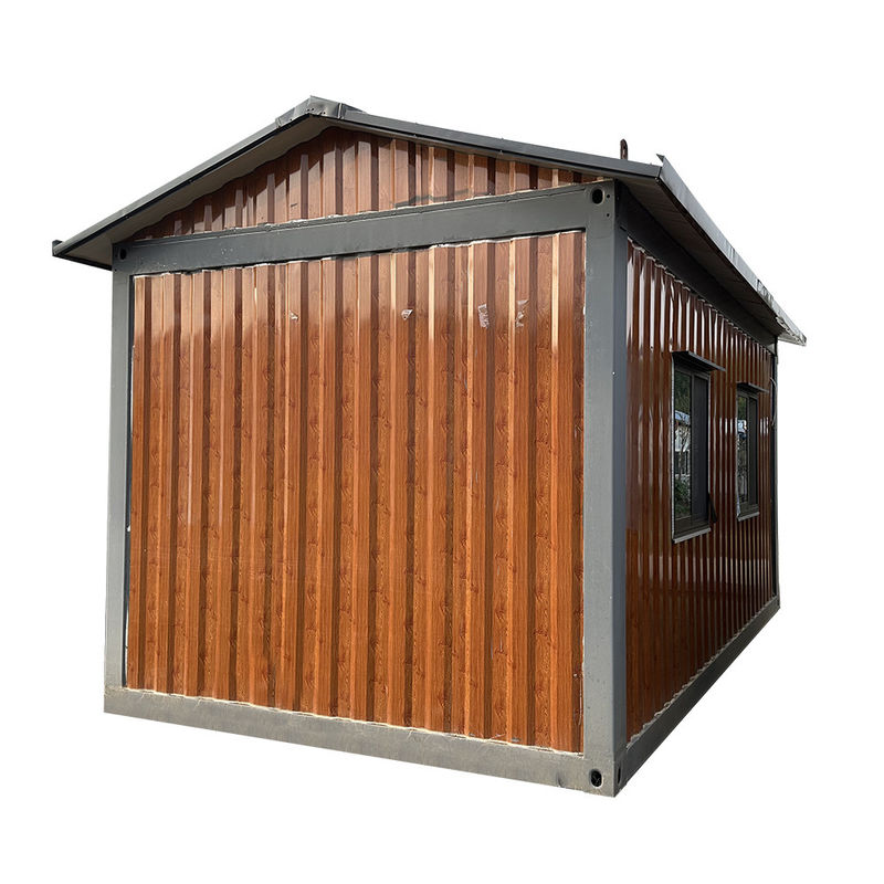 Moderne Gestaltungsart Anpassung Hohe Windgeschwindigkeit Flat Pack Container Häuser Vorgefertigtes Kleines Zuhause mit individueller Farbe