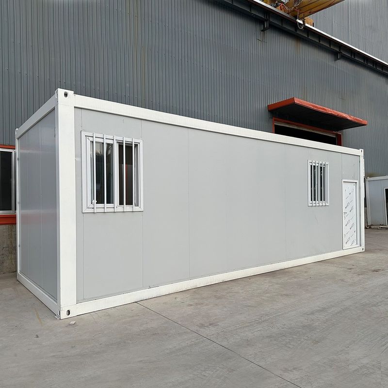 Leicht zu montieren Stahl Flat Pack Mobile Storage Sandwich Panel Vorgefertigter Wohnbehälter Zuhause