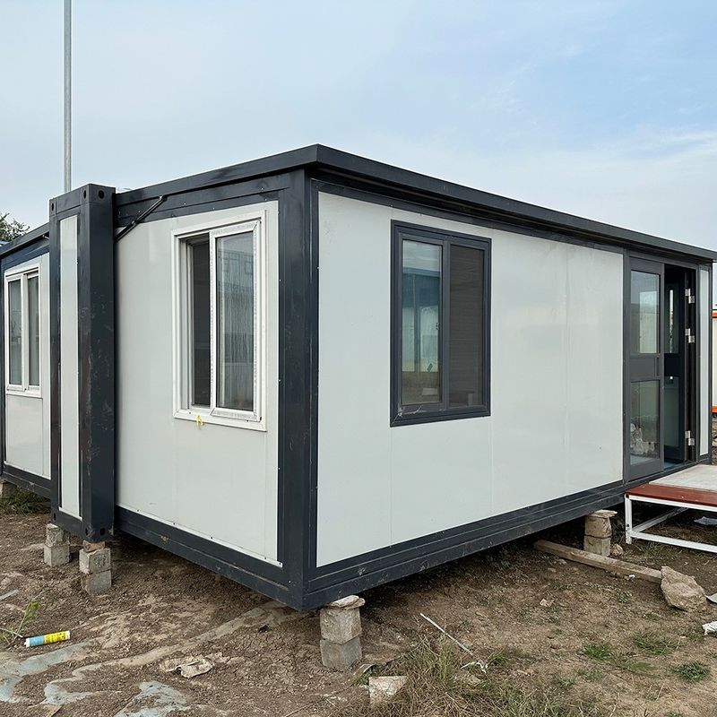 Beste Preise Schnellbau Isoliertes Containerhaus Modernes Design Stil Erweiterbares Containerhaus Fertighäuser Villa