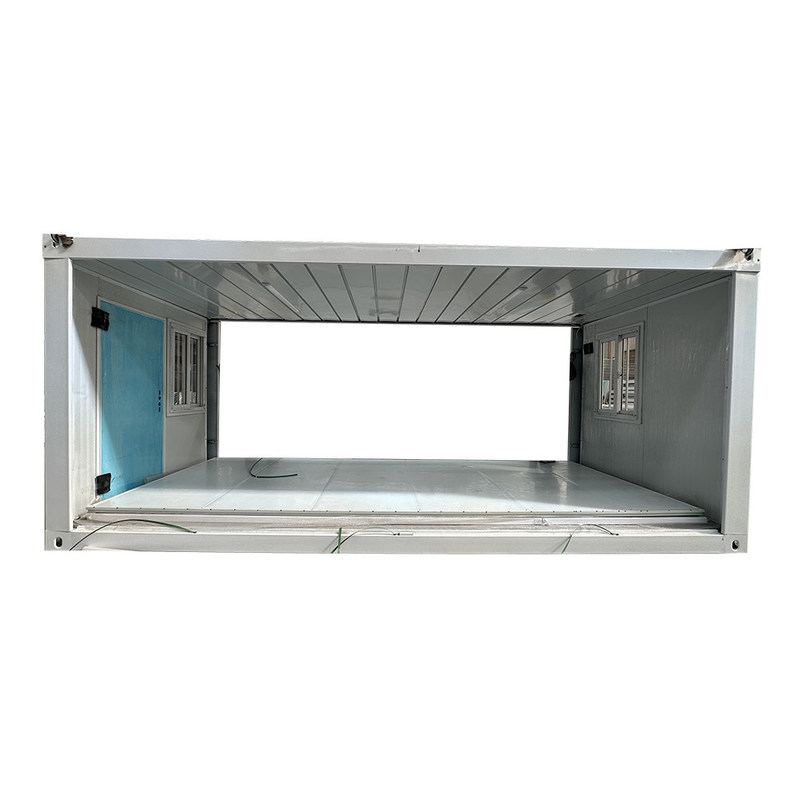 Sandwich-Panel Optional Einfach zu installieren Vorgefertigter Stahlrahmen Wohnmobilität Vorgefertigtes Zuhause Hotel Camping Ausklappbares Klappcontainerhaus