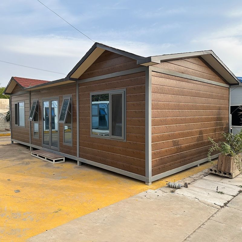 5 Schlafzimmer Kleines Haus Vorgefertigt mit Bad und Flat Pack Container Haus in weiß oder angepasste Farbe