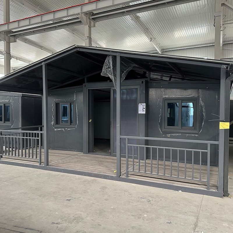 Schnell bauen portables Mobilhaus kundenspezifische Farbe erweiterbarer Behälter für modernes Outdoor-Leben