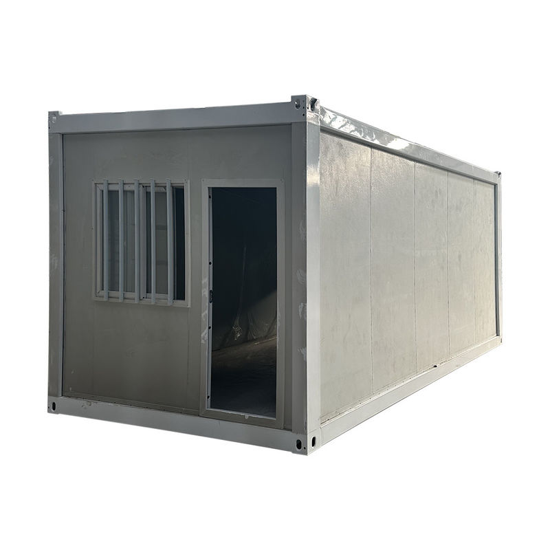 20 Fuß Sandwich Panel Ausklappbares Containerhaus Vorgefertigtes Haus Container Klappbares Containerhaus mit Sandwich Panel