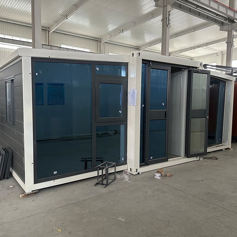Beste Preise 20 Ft bewegliche erweiterbare Haus feuerdicht wasserdicht Wandplatte Stahl Prefab Mobil Tiny Home für Multi-Funktion
