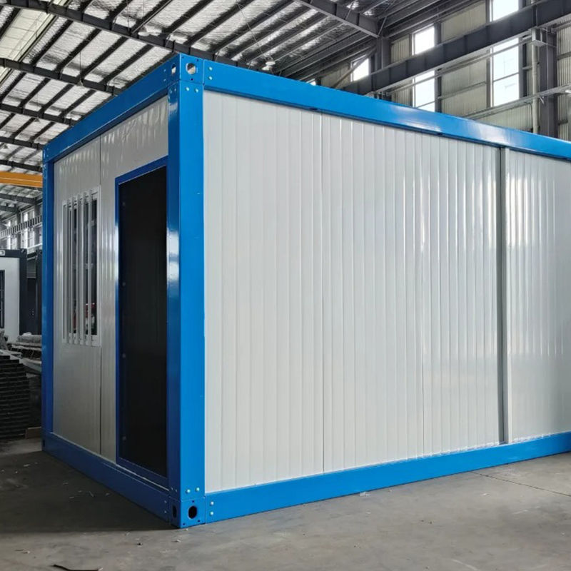 Broken Bridge Aluminium Tür Flat Pack 20ft 40ft Container Häuser Stahlrahmen Vorgefertigtes Containerhaus mit einfachem Installationsvorteil