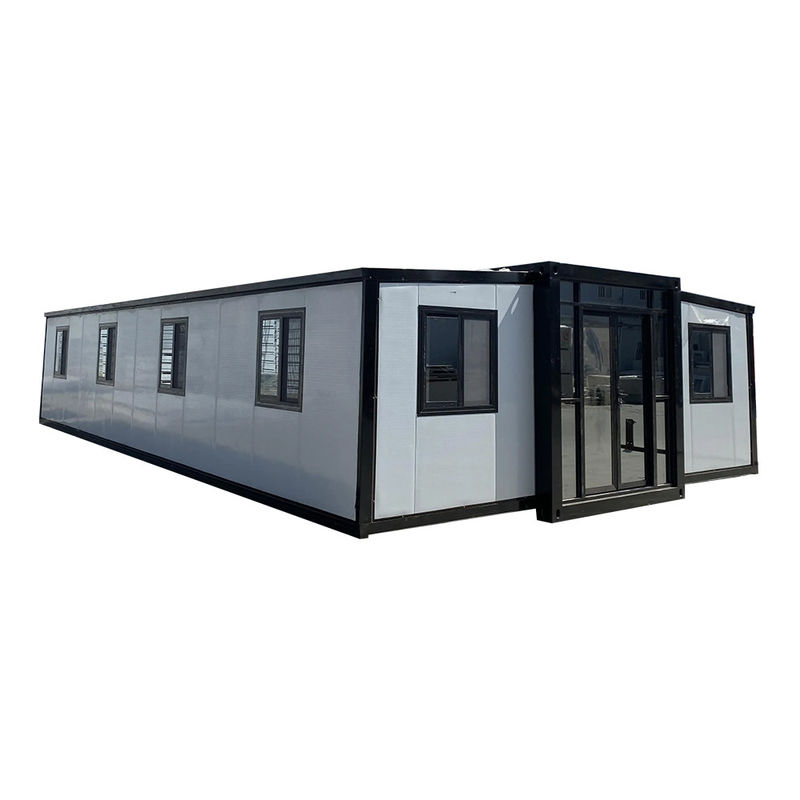 Stahl Luxus-erweiterbares Containerhaus 2/3 Schlafzimmer Portable Home für das Wohnen im Freien Klappdesign