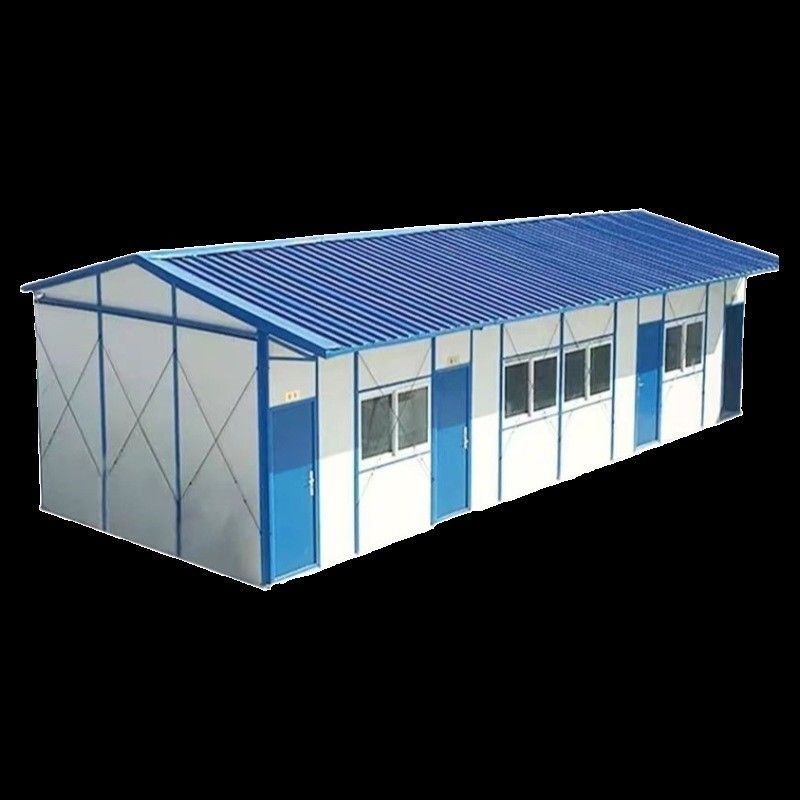 Einfache Installation Vorgefertigtes modernes Haus mit 50/75/100mm Welle Sandwich Panel Wand
